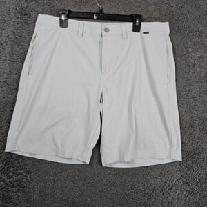 Travis Mathew Mens Lightweight Gray Golf Shorts Size 36‎